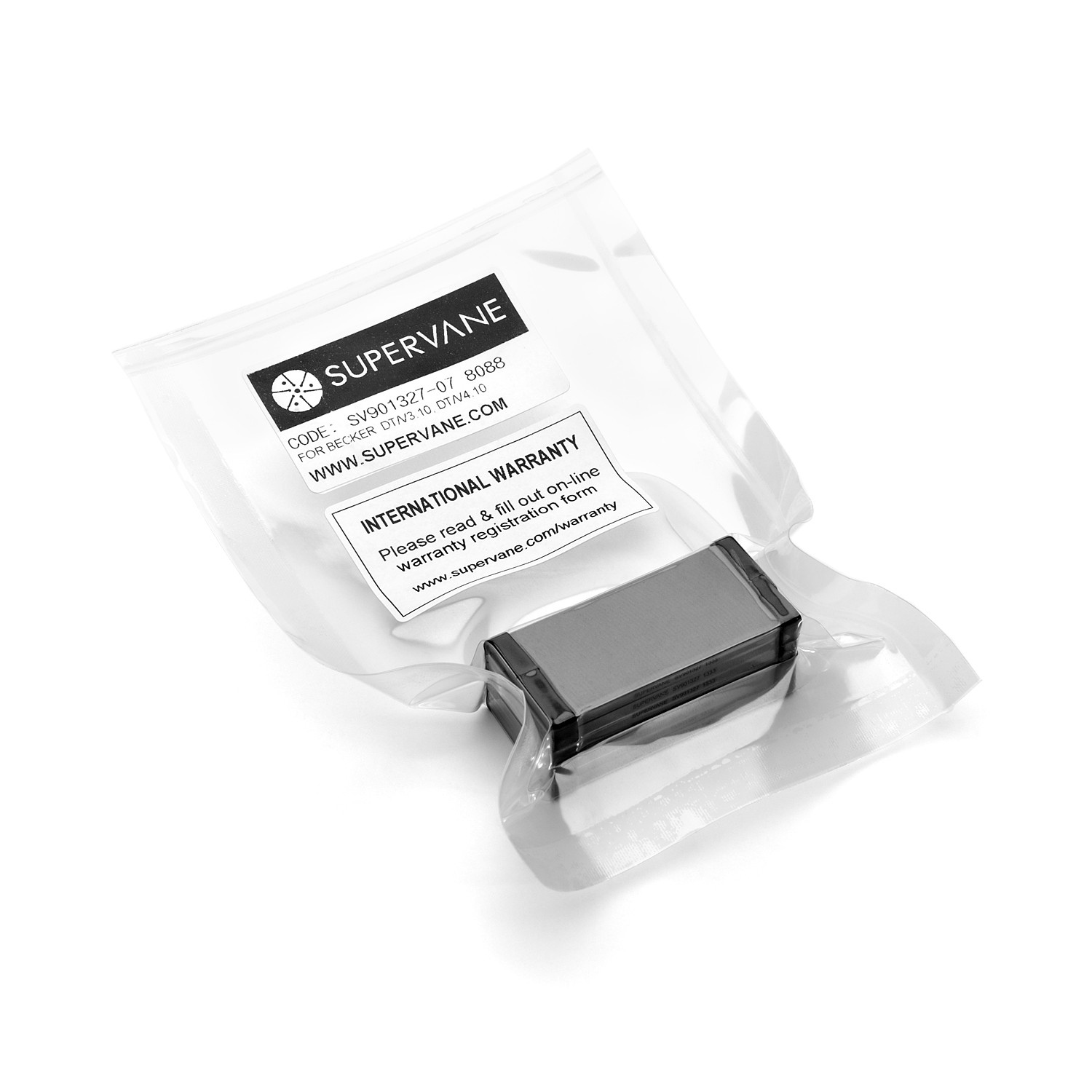 Palettes En Carbone Pour Pompe à Vide Becker WN 124-003 / 90132700007 - Compatible Modèles T 3.10, T 4.10, T 4.10 DV